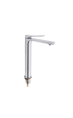 Змішувач для раковини Qtap Slavonice високий QTSLV10H42103C Chrome