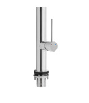 Змішувач для кухні Qtap Katuska з гнучким виливом QTKTS91103AN Brushed Nickel PVD фото - 4