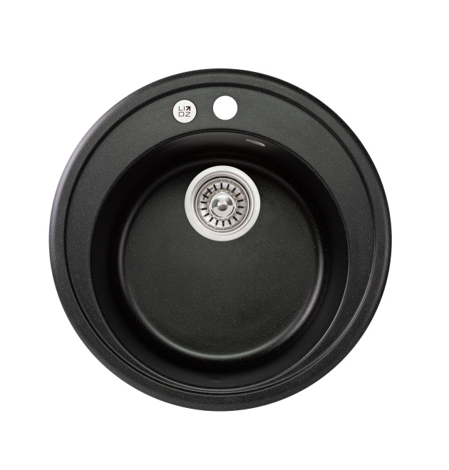 Кухонна мийка Lidz D510/200 BLM-14 (LIDZBLM14D510200) фото - 1