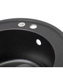 Кухонна мийка Lidz D510/200 BLM-14 (LIDZBLM14D510200) фото - 5