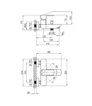 Змішувач для ванни Qtap Lipno QTNH3023101DG Graphite фото - 2