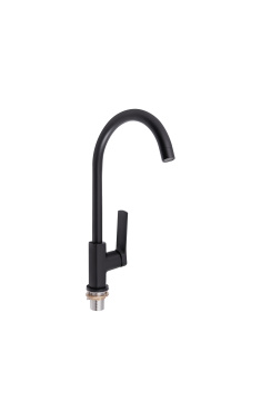 Змішувач для кухні Qtap Slavonice QTSLA9042103UB Black Matt