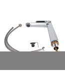 Змішувач для раковини Qtap Matice високий 1063H103C Chrome фото - 3