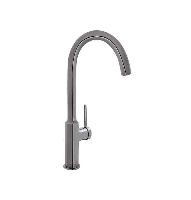Змішувач для кухні Qtap Robin QTROB9060102K Black Chrome фото - 1
