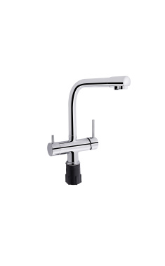 Смеситель для кухни Qtap Kuchyne с подключением для питьевой воды QTKUC92102FC Chrome