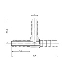 Трійник SD Plus 6 SD4176 фото - 2