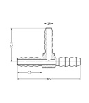 Трійник SD Plus 14 SD41714 фото - 2