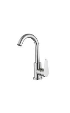 Змішувач для кухні Lidz Vida 015F2 (k35) LDVID015F2NKS43353 Nickel