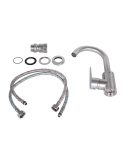 Змішувач для кухні Lidz Vida 015F2 (k35) LDVID015F2NKS43353 Nickel фото - 3