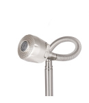 Змішувач для кухні Lidz Aria 015F41 з гнучким виливом (k35) LDARI015F41NKS45306 Nickel фото - 3