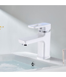 Змішувач для раковини Lidz Wawel 001 (k35) LDWAW001WHI45397 White фото - 3