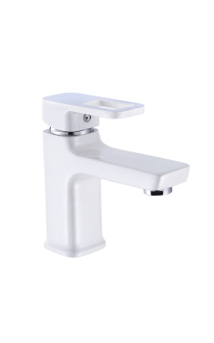 Змішувач для раковини Lidz Wawel 001 LDWAW001WHI45397 Білий