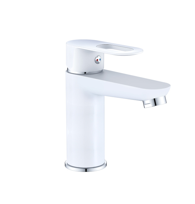 Змішувач для раковини Lidz Latwa 001 (k35) LDLAT001WHI45423 White фото - 1