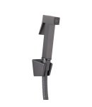 Смеситель для раковины Qtap Gemini с гигиеническим душем QTGEM272GMB45692 Gunmetal Black PVD фото - 4