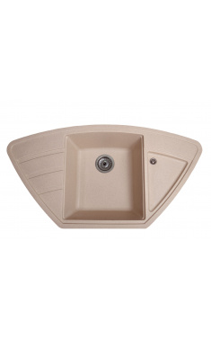 Гранітна кухонна мийка SOLID Крафт (пісок) 980х510