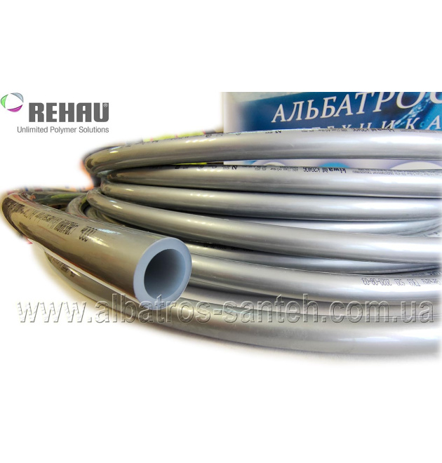 Труба теплого водяного пола Rehau RAUTITAN flex PEХ-A 20х2,8 мм (Німеччина)