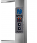 Електрична сушка для рушників NAVIN Авангард Digital 480х800 лівий з таймером (10-028152-4880) фото - 3