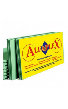 Пенополистирол экструдированный 50 мм Alfaplex 550х1200 мм
