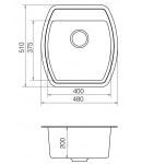 Мийка для кухні Vankor Norton NMP 01.48 фото - 2