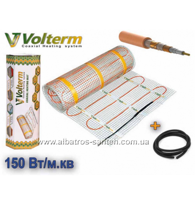 Нагрівальний мат Volterm Classic Mat 150/450 W фото - 1