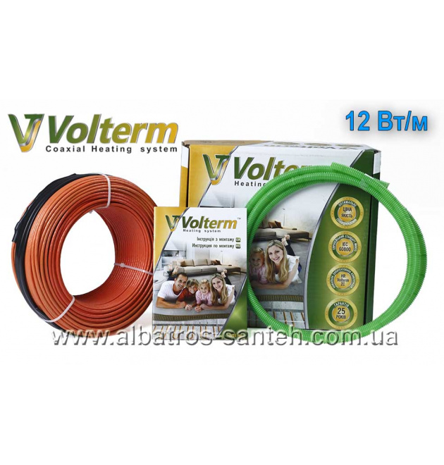 Нагрівальний кабель Volterm HR 12 1400 фото - 1