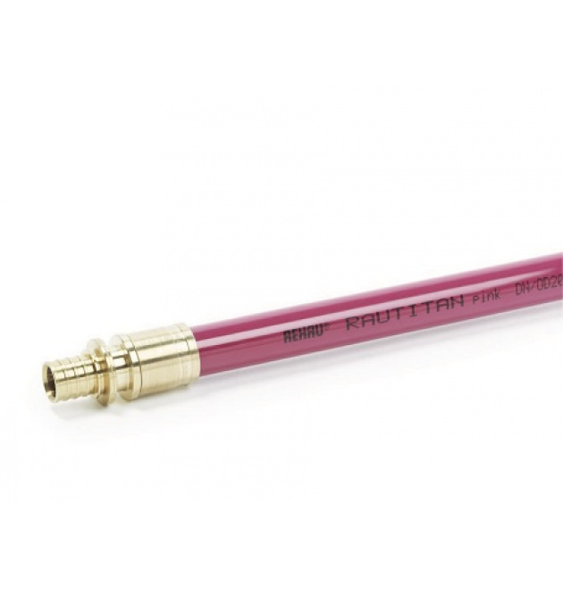 Труба теплої водяної підлоги Rehau RAUTITAN pink PEХ-A 16х2,2 мм (Німеччина) фото - 1