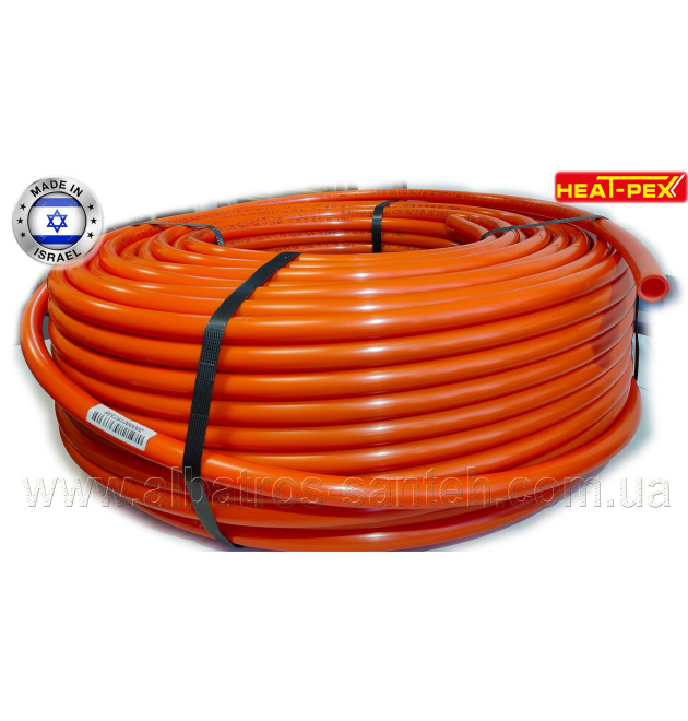 Труба теплого водяного пола Heat-PEX PE-RT/A-oxy ф 16 х 2 мм (Испания)