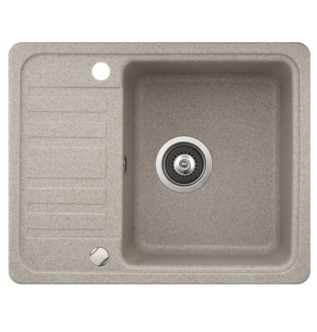 Гранітна кухонна мийка Aquasanita Notus SQ 102 AW фото - 1