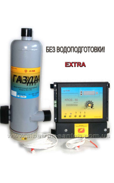 Електродний котел ГАЗДА EXTRA КЕН-3-50 (40/50 кВт) з автоматикою КРОС-50
