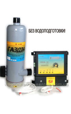 Електродний котел ГАЗДА КЕ-3-50 (40/50 кВт) з автоматикою КРОС-50