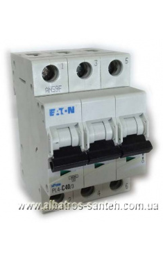 Автоматичний вимикач EATON 40 A, 3П