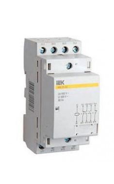 Контактор модульний IEK KM-40-40 230V/40A
