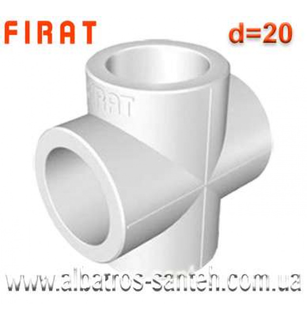 Firat хрестовина PPR Ф20 (Туреччина) фото - 1