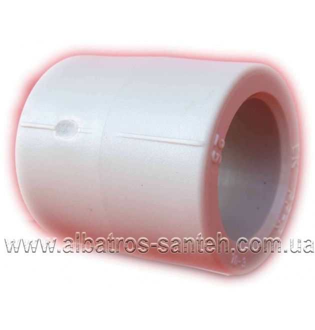 Wavin-Ekoplastik муфта PPR Ф25 (Чехія) фото - 1