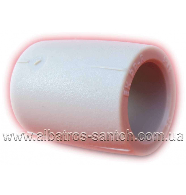 Wavin-Ekoplastik муфта PPR Ф20 (Чехія) фото - 1