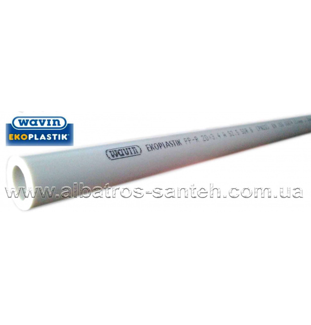 Wavin-Ekoplastik труба PPR Ф20 PN-20(Чехія) фото - 1