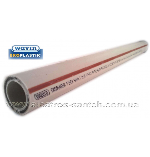 Wavin-Ekoplastik труба Fiber Basalt Plus PPR Ф25 PN20 (Чехія) фото - 1