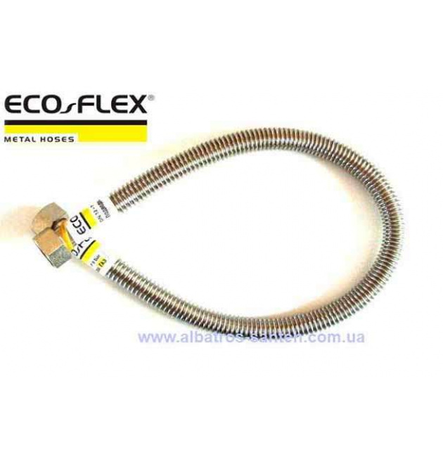Підводка для газу Eco Flex 1/2 ВР, 150 см фото - 1