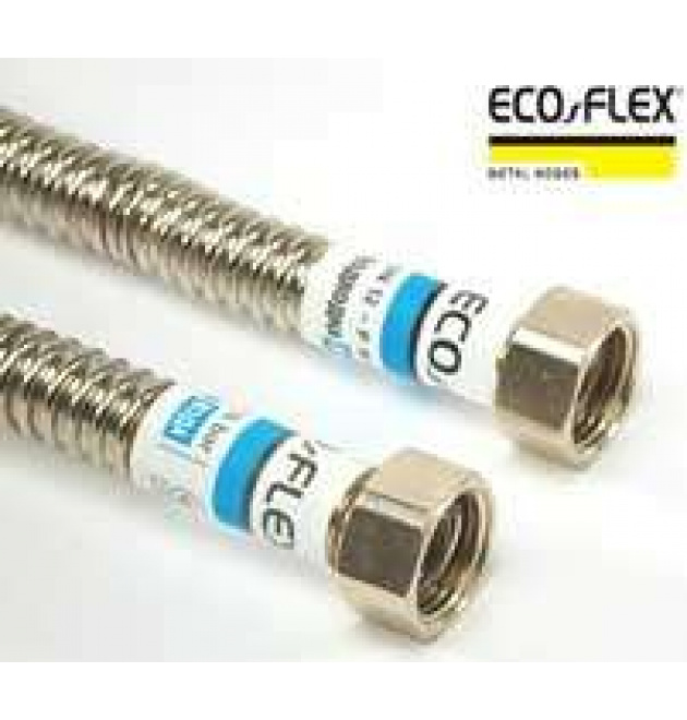 Підводка для води Eco Flex 1/2 ВР, 50 см фото - 1