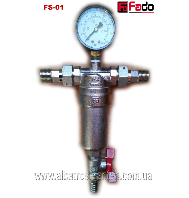 Фільтр самопромивний FADO FS01 1/2