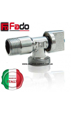 Кран кутовий FADO 1/2х3/4 Classic арт.KZ32(Італія)