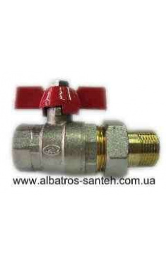 Кран із накидною гайкою Solomon 3/4 PN-40