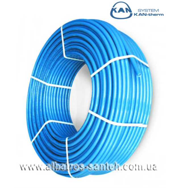Труба для теплої підлоги KAN-therm Blue Floor PE-RT ф16 х 2 мм (Польща)