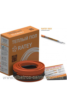 Тепла підлога електрична Ratey RD-1 - одножильна 77 m / 1,4 кW