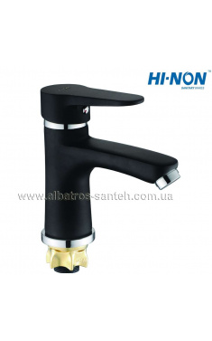 Змішувач для умивальника HI-NON, FD H061 у силуміновому корпусі