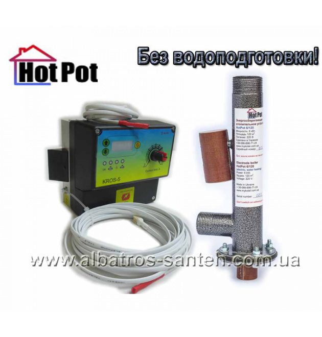 Електродний котел опалення HotPot 2/40-1А-КРОС-110 фото - 1