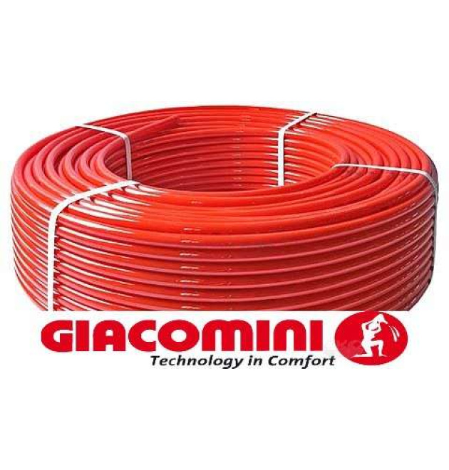 Труба для теплої підлоги GIACOMINI (Джакоміні) Pex-b R996T ф16 (Італія)