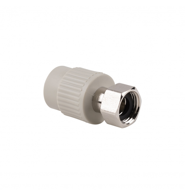 Thermo Alliance муфта PPR з накидною гайкою ф20x1/2в (Україна) фото - 1