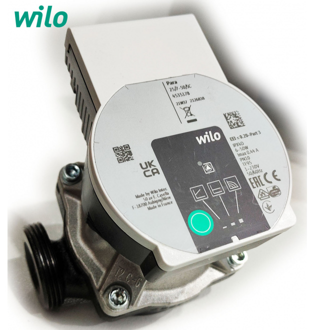 Насос циркуляційний WILO Yonos Para-RS 25-7-RKA M 130(Німеччина) фото - 1