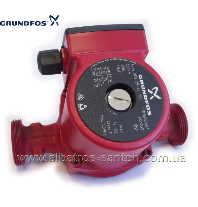 Насос циркуляційний Grundfos UPS 25-60/180(Данія)